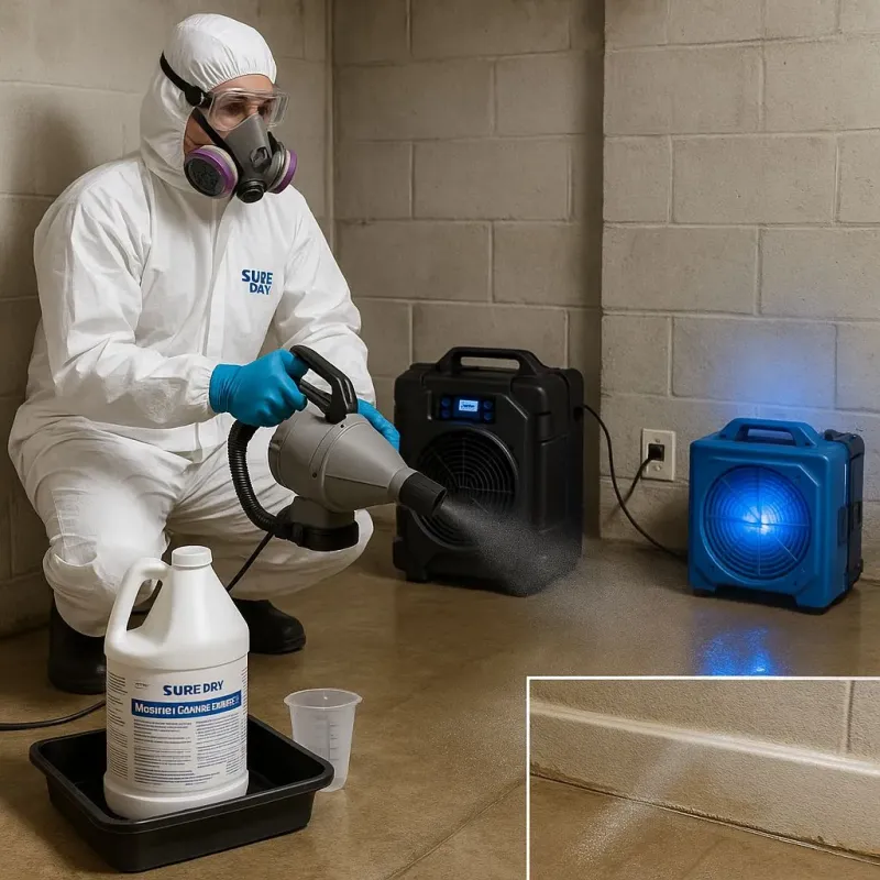 Sanitization and Odor Removal process in Mount Angel, OR